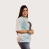 35 Ladies Drop Shoulder Pest T-Shirt