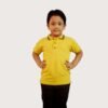 Kid’s Yellow Polo T-Shirt