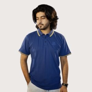 50 Men's Polo Blue T-Shirt
